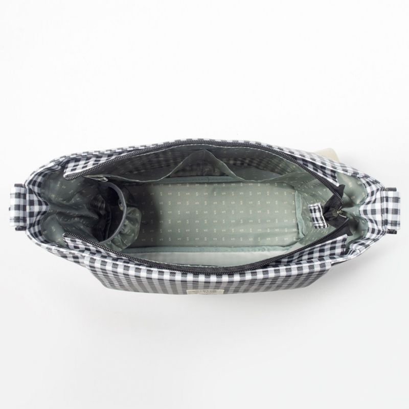 Sac a Langer I Love Vichy Noir Walking Mum Produit 6
