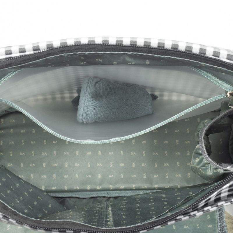 Sac a Langer I Love Vichy Noir Walking Mum Produit 7