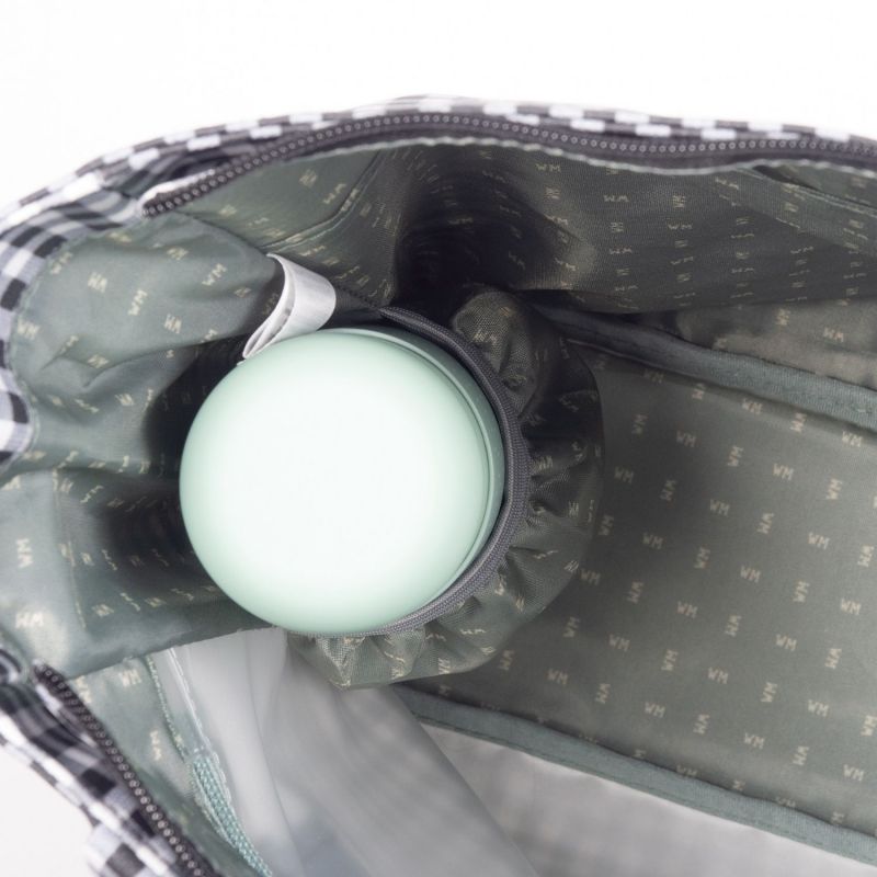 Sac a Langer I Love Vichy Noir Walking Mum Produit 8