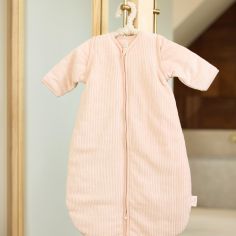 Gigoteuse à manches amovibles Rib Wild Rose (3-6 mois)