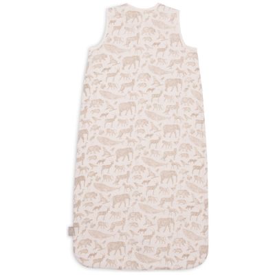 Gigoteuse légère en gaze de coton Animals Nougat (6-18 mois)