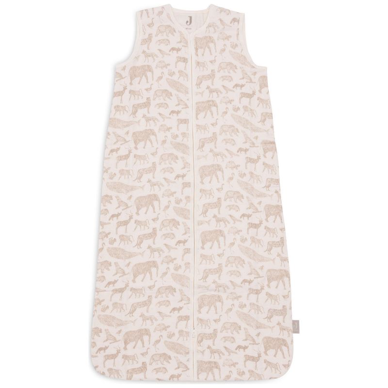 Gigoteuse légère en gaze de coton Animals Nougat (6-18 mois) Jollein Produit 1