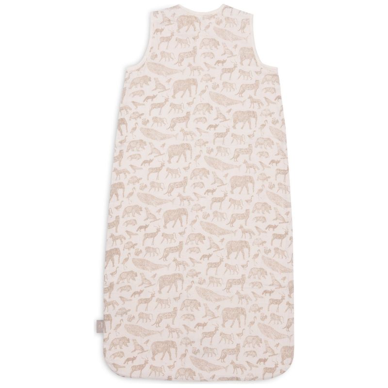Gigoteuse légère en gaze de coton Animals Nougat (6-18 mois) Jollein Produit 2