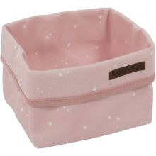 Panier de toilette Little stars pink (15 x 15 cm)  par Little Dutch