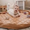Tapis de jeu 2 en 1 Noomad Organic Soft Tawny Brown Play&Go Ambiance 6