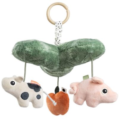 Mobile musical Ã  suspendre Tiny farm Multicolore