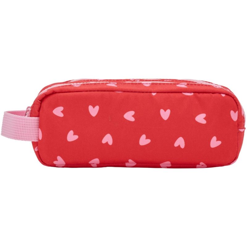 Trousse scolaire Cœurs Roses Atelier Wagram Produit 1