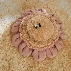 Coussin de sol Pink Daisy (Ø 70 cm)