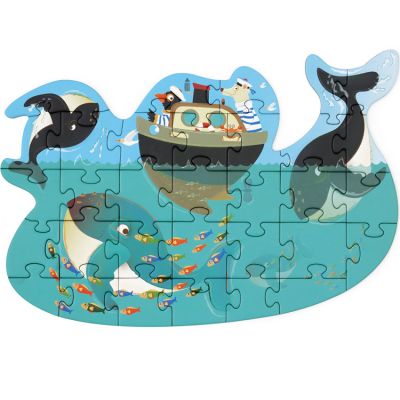Puzzle Baleines (31 pièces) Scratch