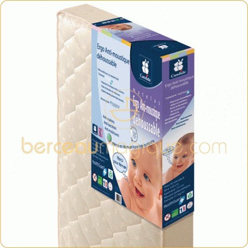 Matelas Ergo anti-moustique (déhoussable) Candide