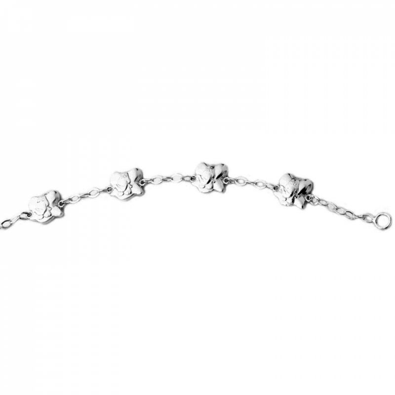 Bracelet enfant Petit éléphant (argent 925° rhodié) Daniel Crégut