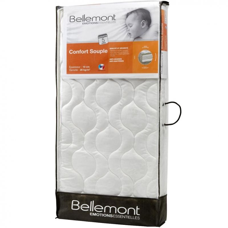 Matelas confort souple (70 x 140 cm) Angelcare