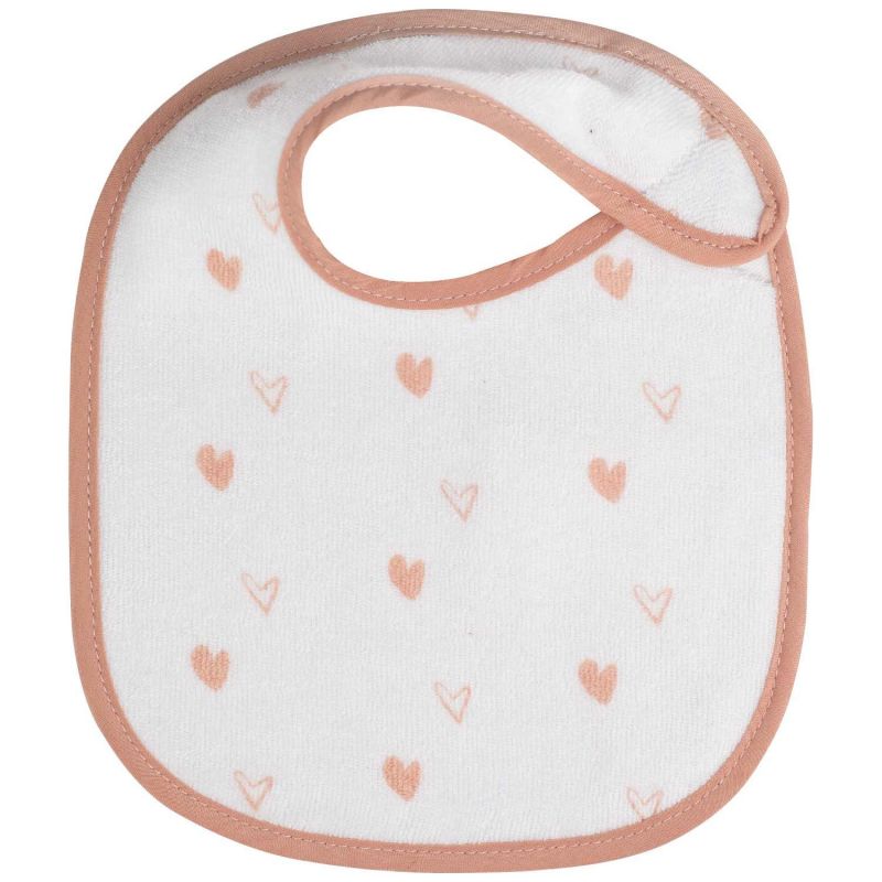 Lot de 6 bavoirs premier âge Cœurs Trois Kilos Sept Produit 4