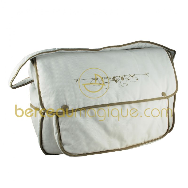 Sac de voyage ivoire Trousseau Tartine et Chocolat