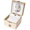 Boîte à bijoux musicale cube phosphorescente Ballerina  par Trousselier