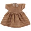Tenue pour poupée robe Rayures fines Atelier Wagram Produit 1
