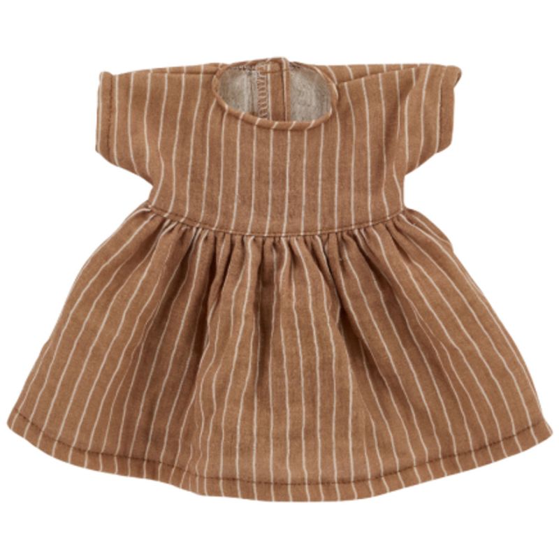 Tenue pour poupée robe Rayures fines Atelier Wagram Produit 1