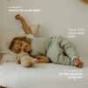 Gigoteuse à pieds réversible  vert d'eau 4 saisons avec chaussettes (2-3 ans) Les petites billes Ambiance 3