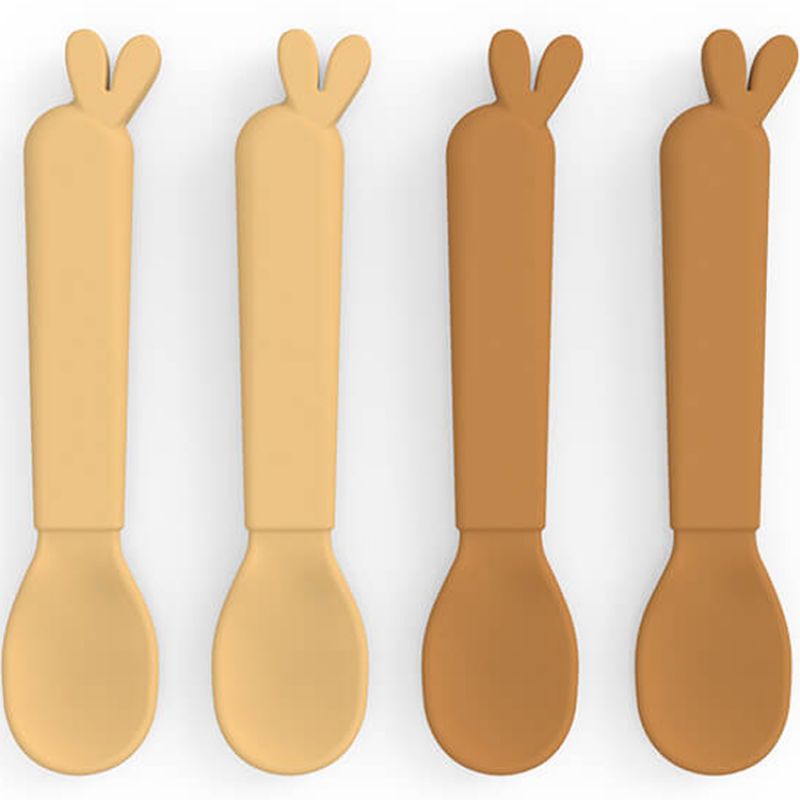 Lot de 4 cuillères Kiddish Lalee Moutarde Done by Deer