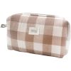 Trousse de toilette Camilla Vichy Caramel - Babyshower