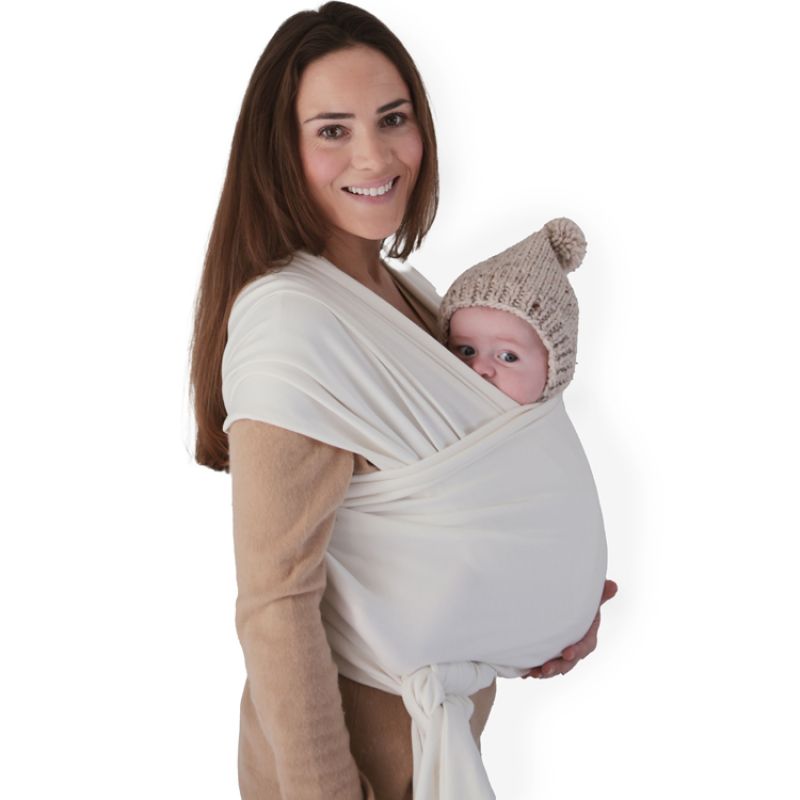 Echarpe de portage Ivory Mushie