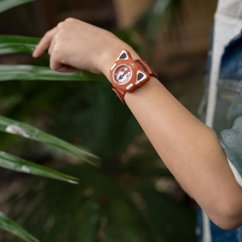Montre Slap Panda Roux Mava Ambiance 2
