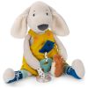 Grand chien Pilou d'activités Puce & Pilou (56 cm)  par Moulin Roty