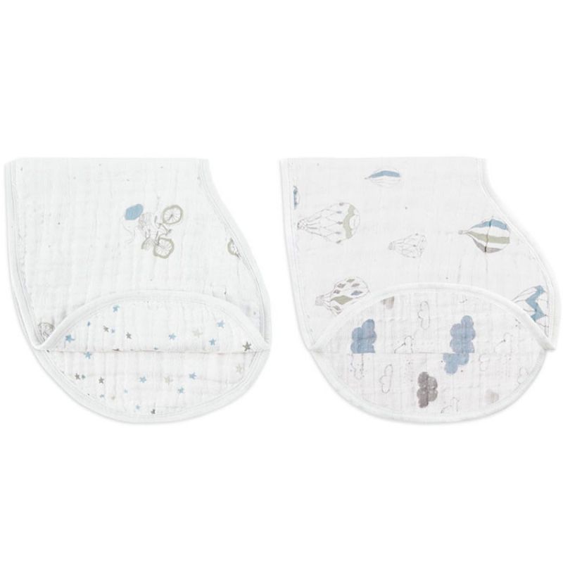 Lot de 2 bavoirs protection d'épaule Night sky reverie aden + anais