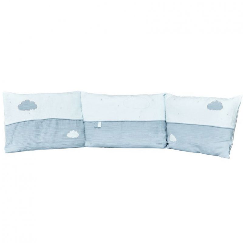 Tour de lit Lily mint (pour lits 60 x 120 et 70 x 140 cm) Sauthon