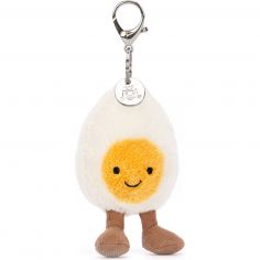 Porte-clé Amuseable Oeuf à la coque Joyeux - Jellycat