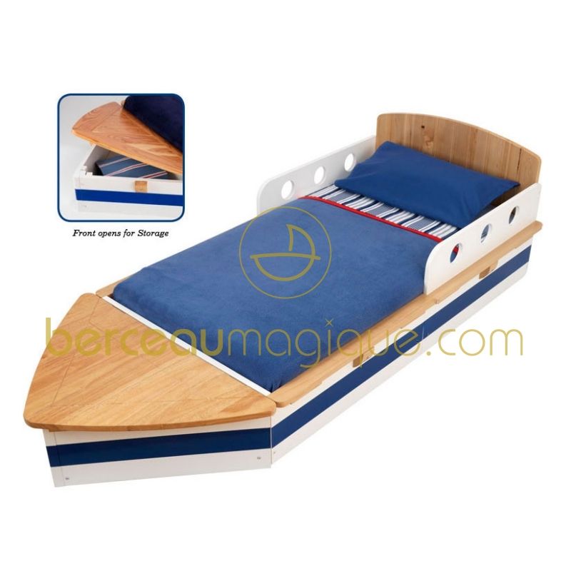 Lit en bois Bateau (81 x 184 cm) KidKraft