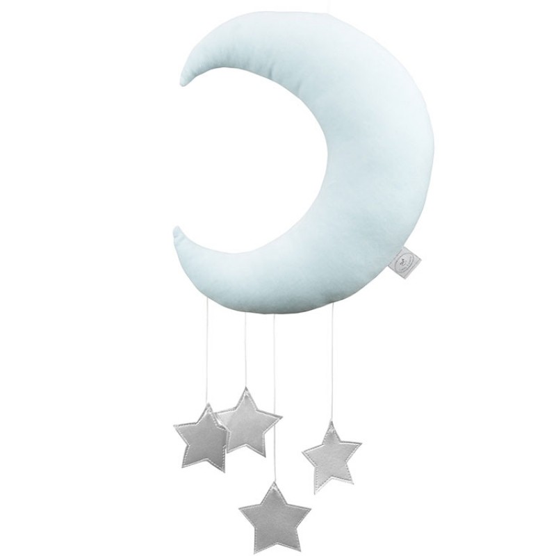 Mobile Lune vert mint Cotton&Sweets