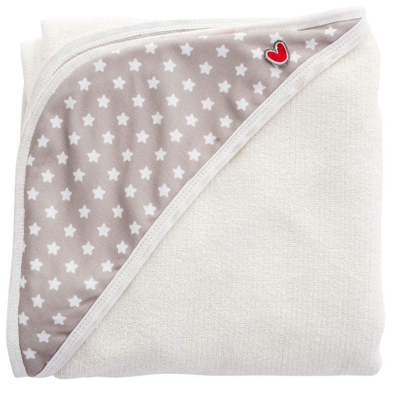 Serviette tablier de bain Papillon étoiles blanches Baby to Love