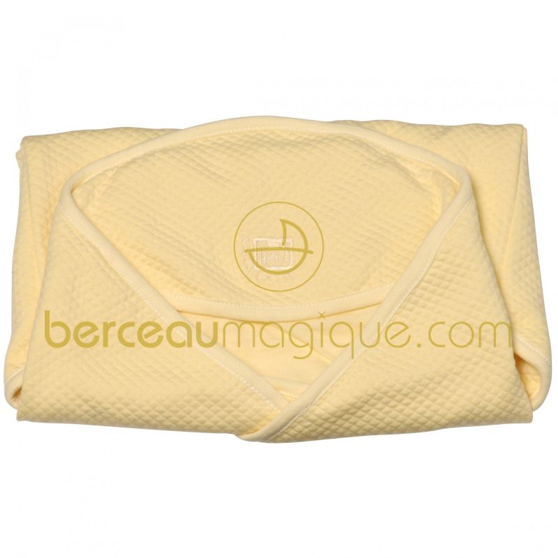 Babynomade fleur de coton jaune (taille 1 :  66 x 85 cm) Red Castle