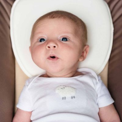 Coussin anti-tête plate ergonomique Pilö Ivoire