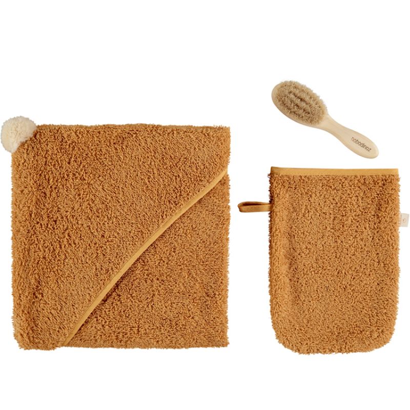Coffret de bain caramel So cute Nobodinoz