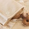 Couverture en polaire Basic Knit Oatmeal (100 x 150 cm) Jollein Ambiance 2