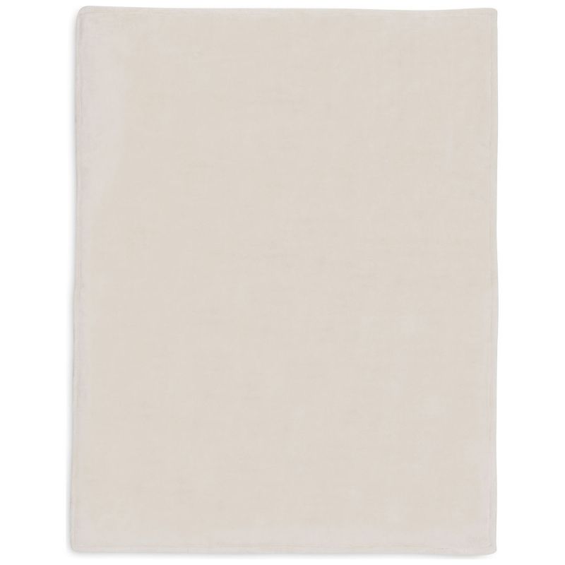 Couverture en polaire Basic Knit Oatmeal (100 x 150 cm) Jollein Produit 3
