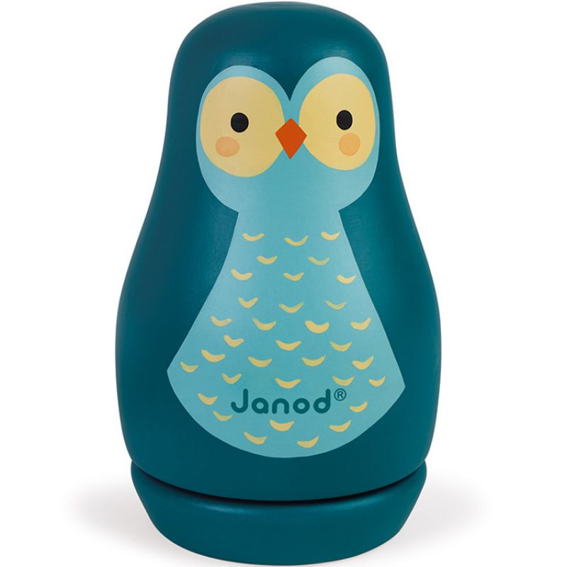 Chouette musicale (15,5 cm) Janod