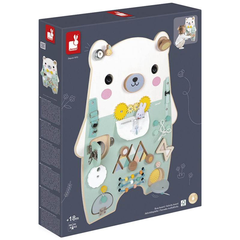 Planche d'activités Ourson Pure Janod Packaging 9