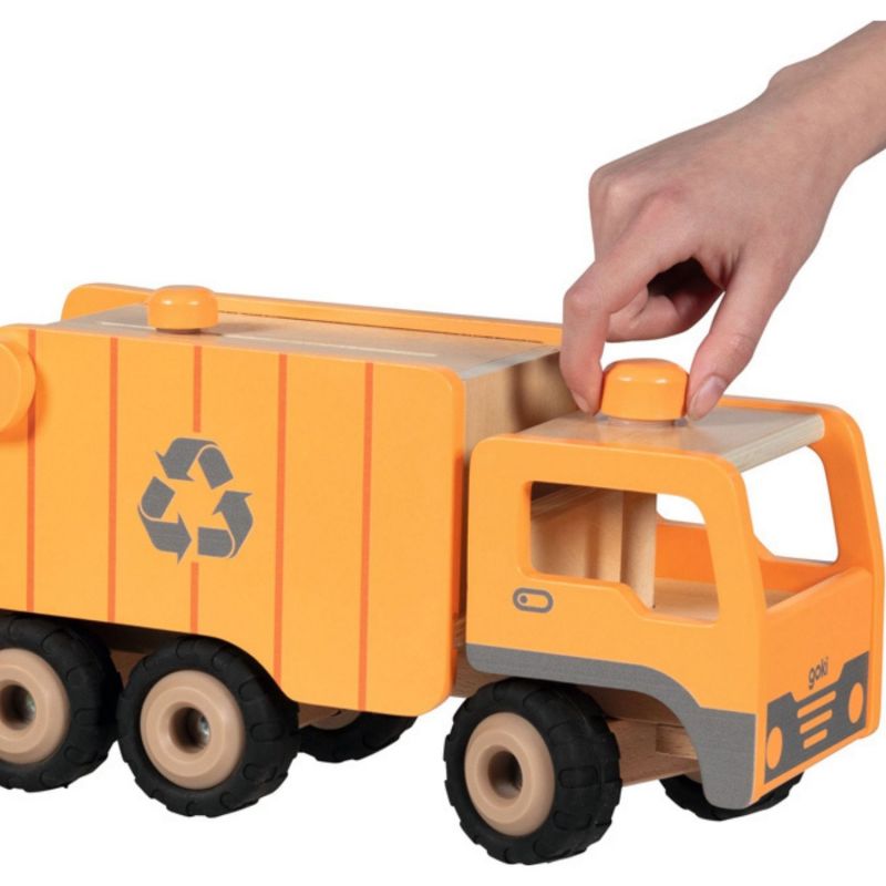 Camion-poubelle en bois Eco Goki Produit 8