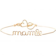 Jonc Mamie S (goldfilled jaune 14 carats) - Padam Padam