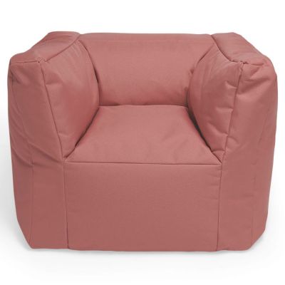 fauteuil imperméable bean bag mellow pink rose (45 x 40 x 36 cm)