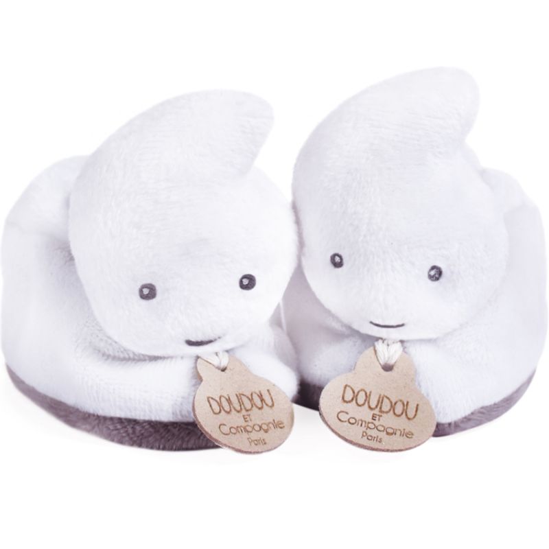 Chaussons bébé Halloween Fantôme (0-6 mois) Doudou et Compagnie