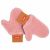 Variation Rose, violet, marron du produit Moufles Heaty Zoé (12-24 mois) de la marque Hello Hossy
