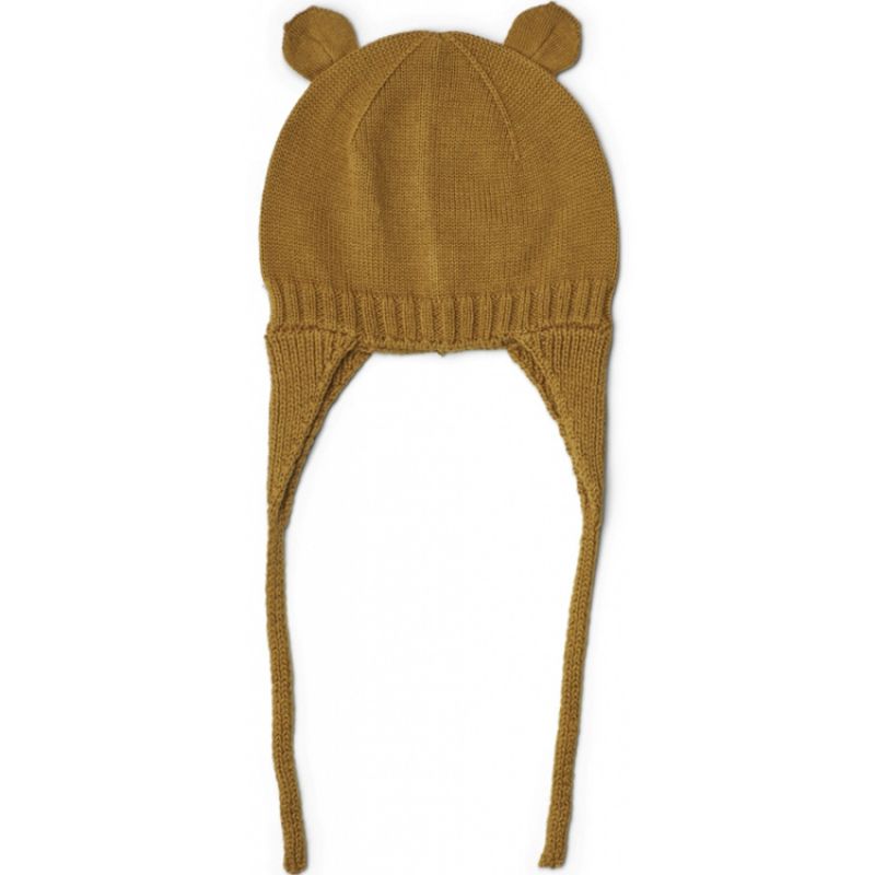 Bonnet en coton bio Violet Golden caramel (6-9 mois) Liewood