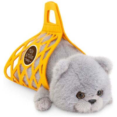 Milo le chat gris (35 cm) Orange Toys