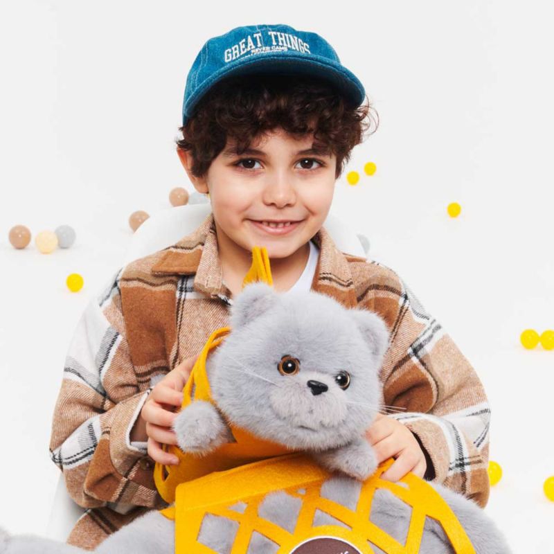 Milo le chat gris (35 cm) Orange Toys Ambiance 2