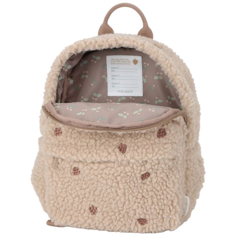 Sac à dos bébé Teddy Forest Friends (22,5x29 cm) Little Dutch Produit 3
