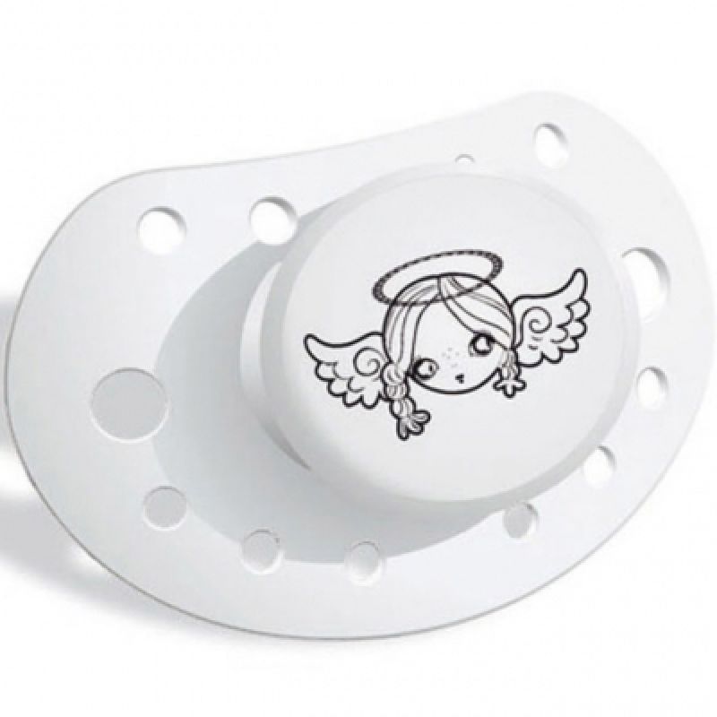 Sucette physiologique Angel Lace (3 mois et +) Elodie Details